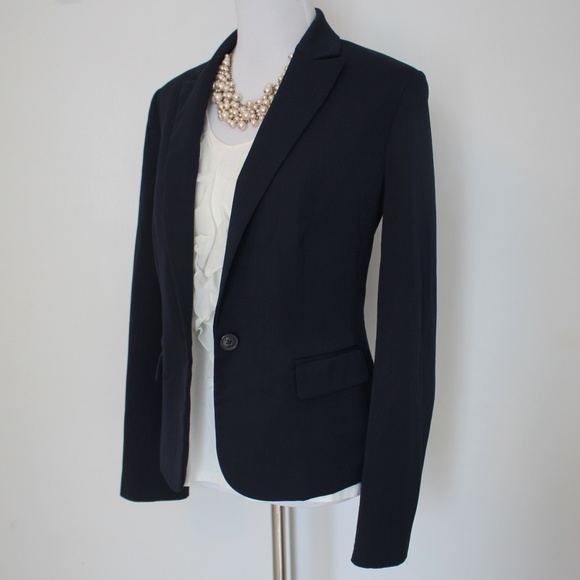 Anne Klein Jackets & Blazers - ANNE KLEIN Size 10 Blue Suit Jacket Blazer
